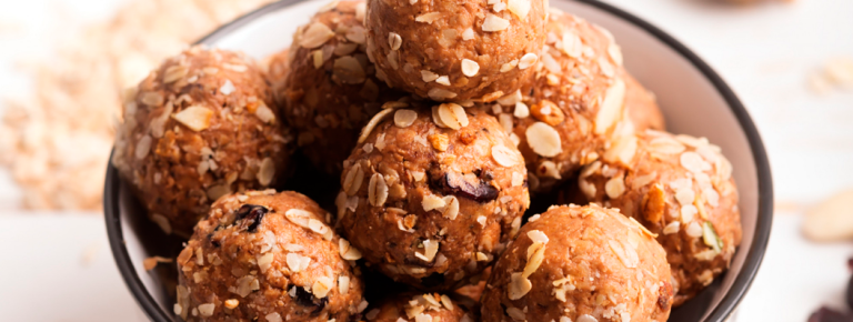 Bombons de Castanha de Caju e Tâmara (Sem açúcar)